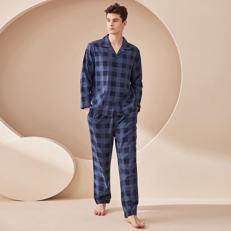 🏠 New Home Thickened Cotton Pajamas Set