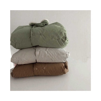 Winter Cotton Coat for Kids – Thick Warm Zipper Jacket