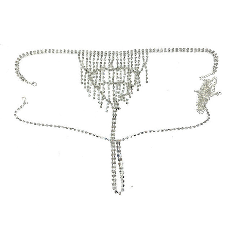 💎 European And American Multi-layer Rhinestone Waist Chain Jewelry