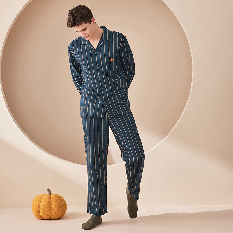🏠 New Home Thickened Cotton Pajamas Set