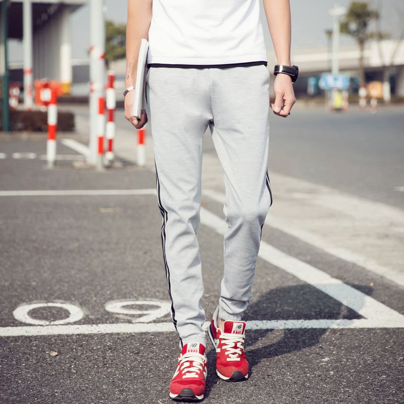 🏋️ Men’s Slim Fit Tracksuits Sport Pants – Gym & Jogging Bottoms