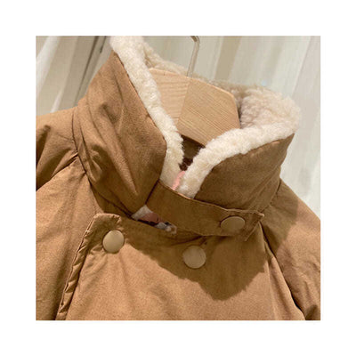 Winter Cotton Coat for Kids – Thick Warm Zipper Jacket