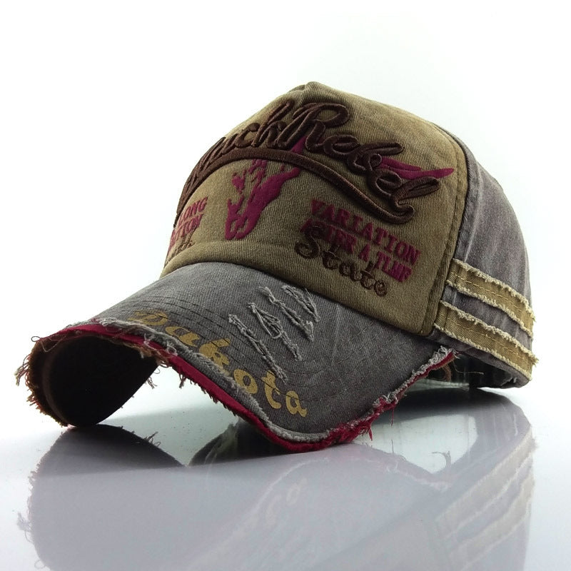🧢 Retro Denim Baseball Cap – Unisex Vintage Style
