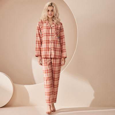🏠 New Home Thickened Cotton Pajamas Set